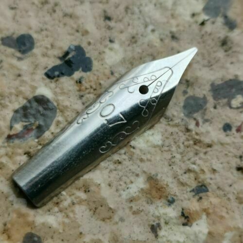 2pcs Stub 0.7mm 5# Silver Nib For Jinhao 992 165 500 Shark Swan Pen