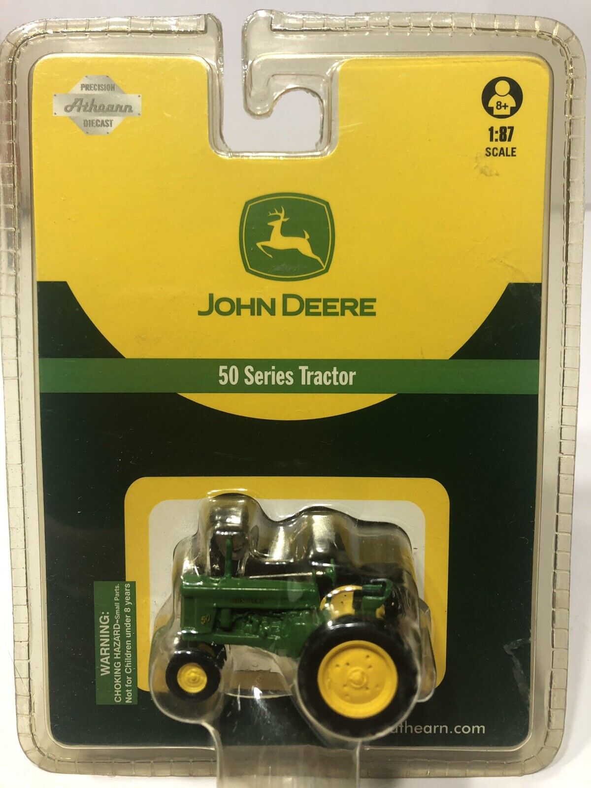 Athearn Ho Scale 1/87 John Deere 50 Series Tractor  #7701 New In Package