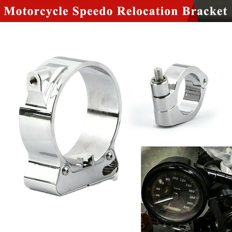 Speedometer Relocation Mounting Bracket Kit For Harley Sportster Xl 883 1200 48
