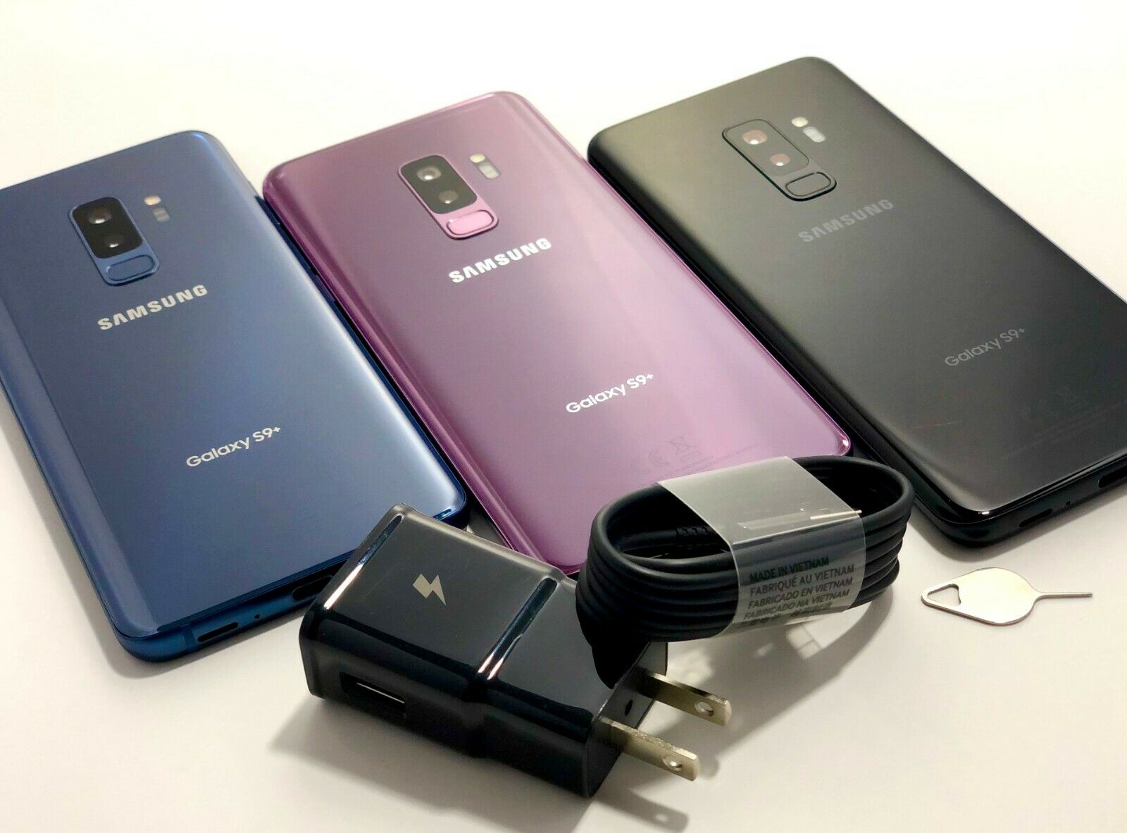 Samsung Galaxy S9+ Plus G965u T-mobile Sprint At&t Verizon Factory Unlocked