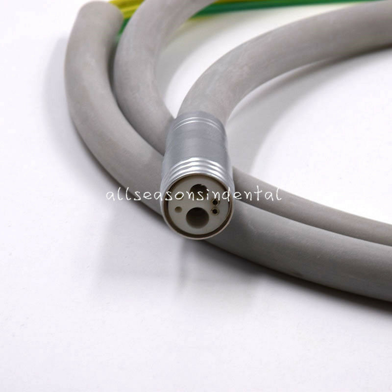 Dental 6 Holes Silicone Hose Tubing Cable Connector Tube Fiber Optic Handpiece
