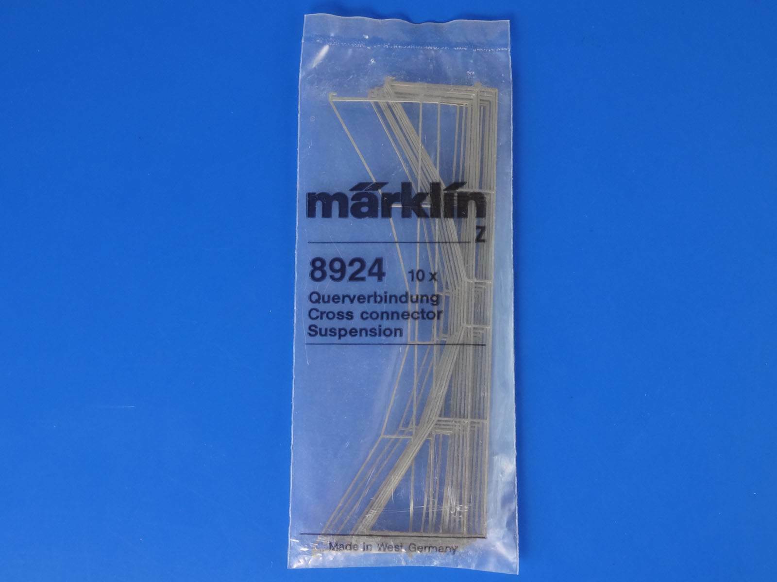 Marklin Z - 8924 - 10x Cross Connector - Mini-club / New