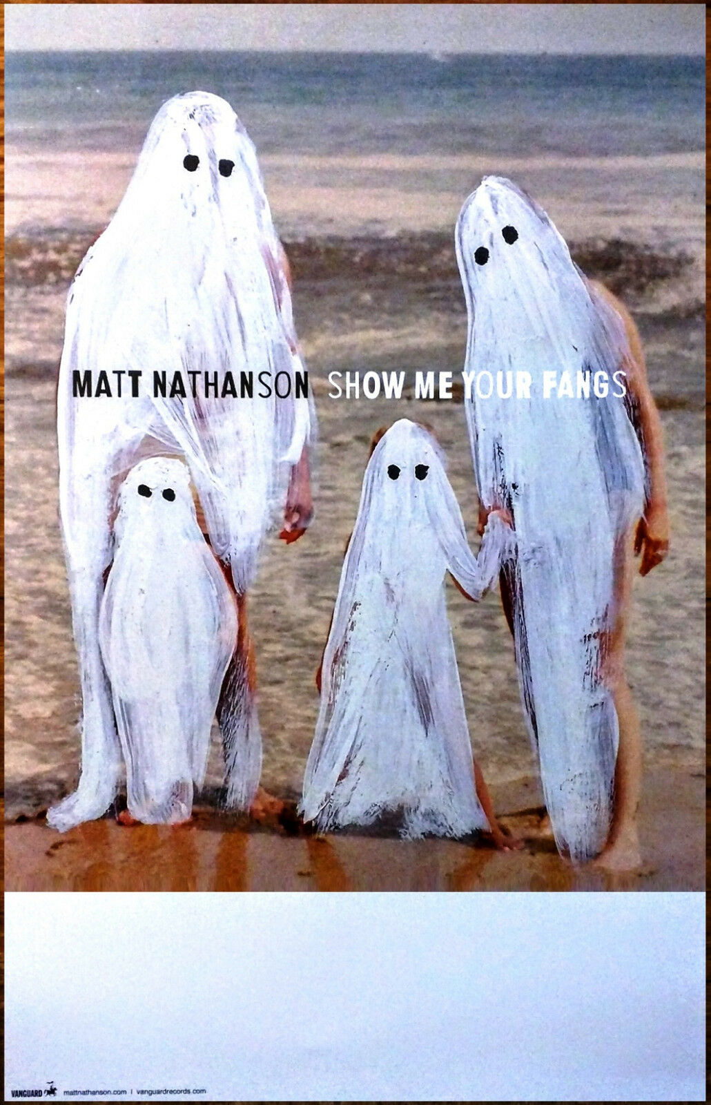 Matt Nathanson Show Me Your Fangs Ltd Ed Rare Tour Poster +bonus Folk Poster!