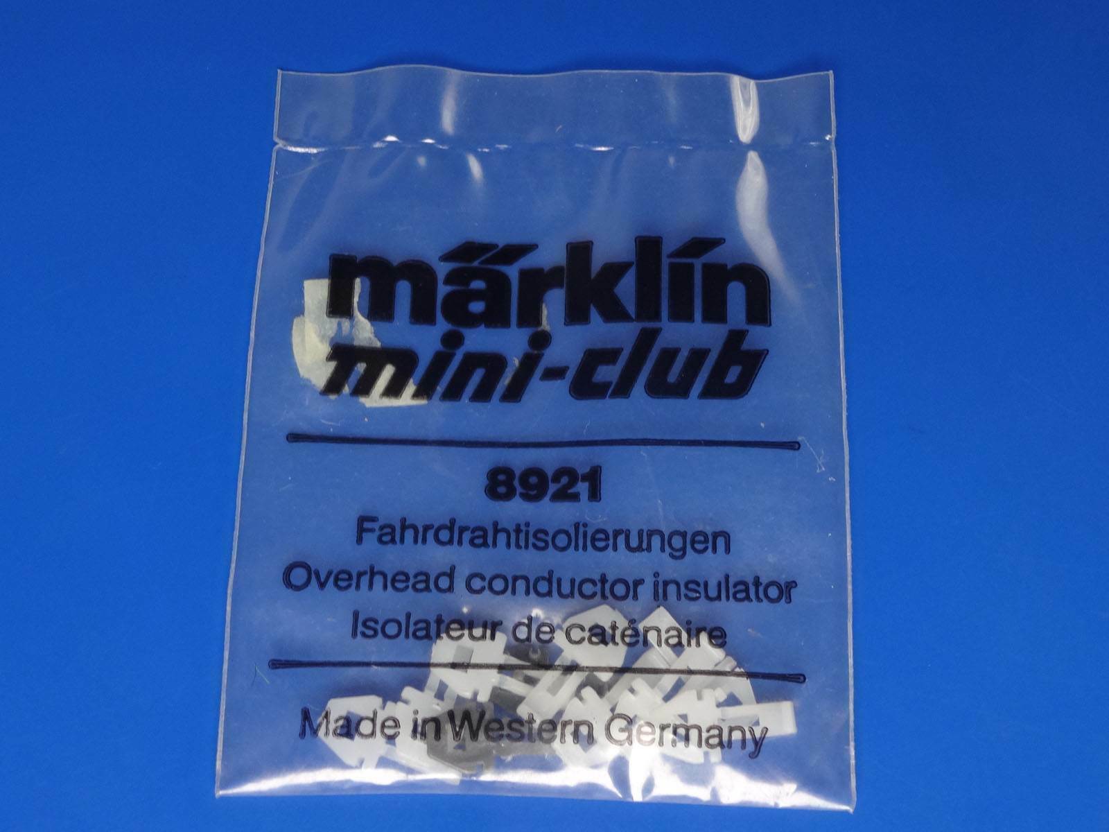 Marklin Z - 8921 - Catenary - Overhead Conductor Insulator - Mini-club // New
