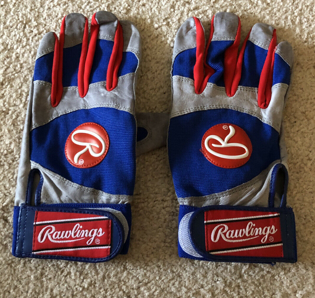 Mike Piazza Game Used Rawlings Batting Gloves